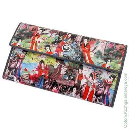 Большой женский кожаный кошелек Sergio Valentini СВ 8138-013