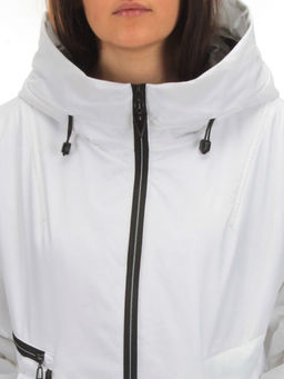 H9270 WHITE Куртка демисезонная женская (100 гр. синтепон) - Фабричный китай фото 11