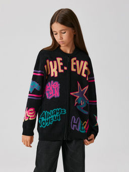 ACOOLA / Кардиган детский для девочек Amalia черный