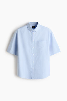 Camisa Oxford de manga corta Relaxed Fit