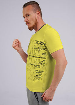 CLE Футболка муж. 542313/05гт_п т.жёлтый - Clever wear фото 3