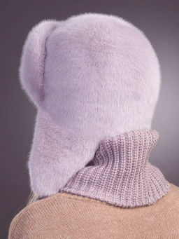 шапка Ушанка экомех четрополох - Davidovfox фото 10