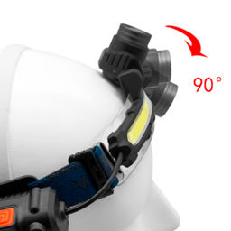 Фонарь налобный спортивный COMIRON OHEAD корпус ABS, IPX5 свет COB 400lm аккум 18650 3.7V 2000 mAh, USB Type-C; индикатор КРАСНЫЙ ава /уп 50/100/ - ГалеонТрейд фото 18