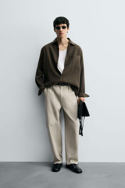 RELAXED FIT FLOWING SHIRT