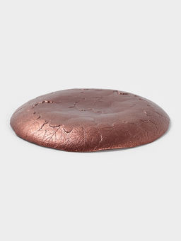 Тарелка «КРАСКИ ОСЕНИ», d=21 см, стекло, бронзовая