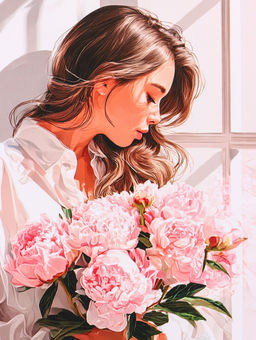 Цена за 2 шт. Пакет подарочный ламинированный вертикальный Самой нежной, 18?22.3?10 см