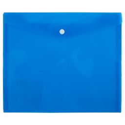 Expert Complete Premier Папка-конверт для тетрадей с кнопкой A5+ 180 мкм волокно 20 шт. синий 210402