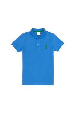 U. S. Polo Assn Базовая футболка Saks для мальчиков с воротником-поло