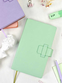 Ежедневник недатированный ESCALADA, А6+, 160 л., арт. 67273/ 20 КРАСТ ОЛИВКОВЫЙ