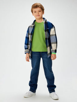 ACOOLA / Футболка детская для мальчиков Alan оливковый  фото 2