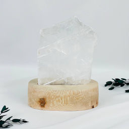 Срез Селенита на подставке - Радуга самоцветов фото 3