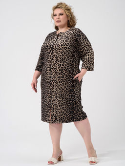 Халат велюровый "Сафари" (молния)