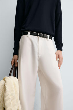 FLOWING TROUSERS WITH SIDE PLEATS - Zara фото 6