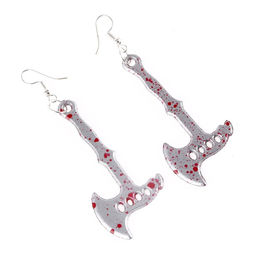 Карнавальные сережки Топор, цвета МИКС - Simaland фото 2