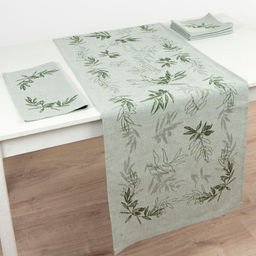 24С74-ШР/уп Комплект столовый 50*170 + 4 салф. 40*40 "Олли" цв. 81 рис. 163