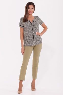 брюки лен с хлопком - Трика фото 2