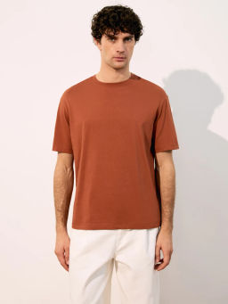 Базовая футболка регулярного фита MREGL0526-21 / Zarina