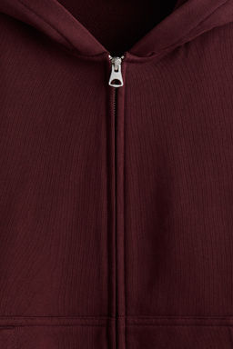 Chaqueta sudadera boxy con cremallera Loose Fit - H&m фото 7