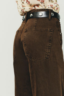 TRF BAGGY BALLOON MID-WAIST JEANS - Zara фото 15