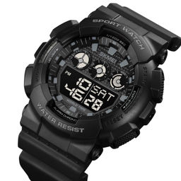 Часы наручные Skmei мужские электронные спортивные 1857black-black