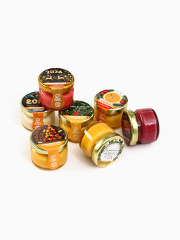 Крем-мёд С новым 2026 годом, вкус: кедровый орех, 30 г - Фабрика счастья фото 5