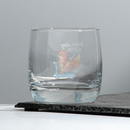 Стакан стеклянный Дорого внимание «Лечу к тебе», 310 мл