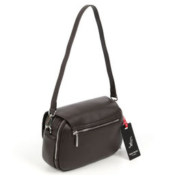 Женская кожаная сумка Sergio Valentini SV-SZ7361 Д.Браун  фото 3