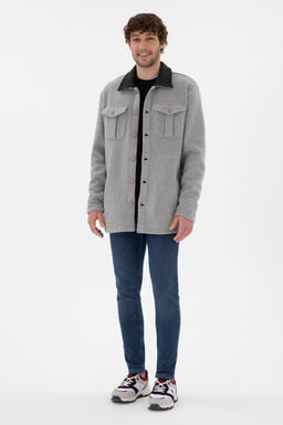 Мужская серая скидка в скидке с дисконтом в скидке кардигана в корзине - U.s. polo assn фото 4