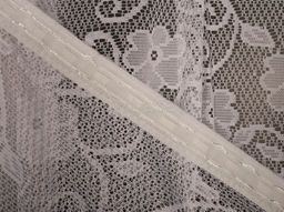 04С1997-Г50 ЗАНАВЕСКА ДЛЯ КУХНИ белый 1.65*3.05м