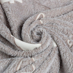 Плед светящийся в темноте Этель Елочки 150*200 см,100% п/э, корал-флис 220 гр/м2  фото 5