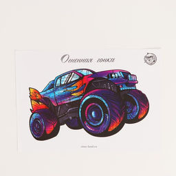 Пазлы фигурные Огненная гонка - Puzzle фото 4