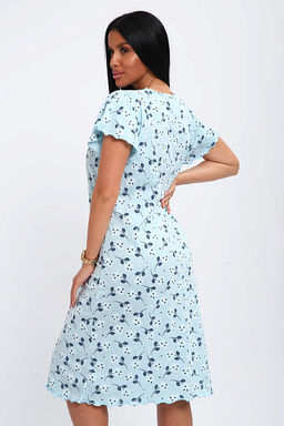 Сорочка женская (01064 синий) - Плиона фото 13