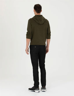 Siyah Slim Fit Kanvas Pantolon - Pierre cardin фото 4