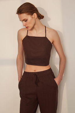 Блузка-топ с открытой спиной - Incity фото 2