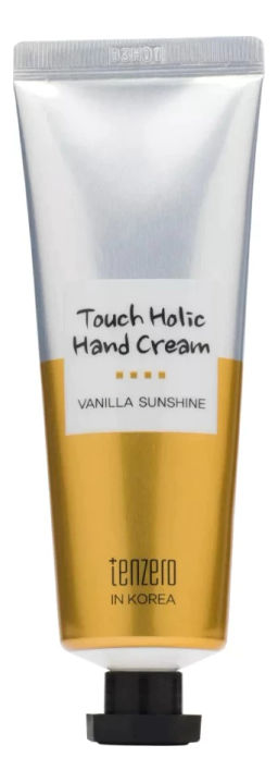 Крем для рук с ароматом ванили TENZERO Touch Holic Hand Cream Vanilla Sunshine, 50g