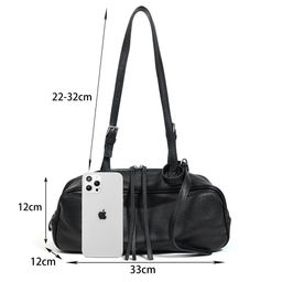 Женская сумка, кожа, MIRONPAN 521218 Черный