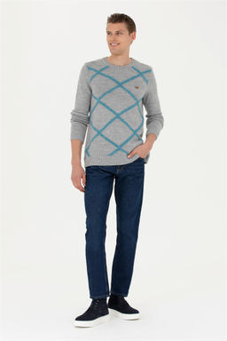 Мужские синие джинсовые брюки - U.s. polo assn фото 3