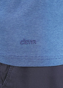 CLE фуфайка муж. 600309/1гн т.синий/св.голубой - Clever wear фото 5