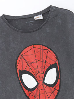 Bisiklet Yaka Kolsuz Spiderman Bask?l? Erkek Bebek Atlet - Waikiki фото 2