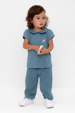 Crockid _ КР 400815/капитанский синий к561 брюки д/дев яс  фото 2