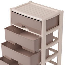 Комод "Колорит" 4-х секцион. широкий (бежевый) М8759