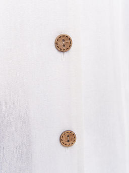 Рубашка льняная BL59152WHT04 - Артесса фото 6