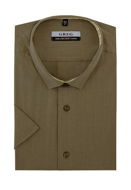 Сорочка мужская короткий рукав GREG 430/101/FLAM/Z/1_GB  фото 2
