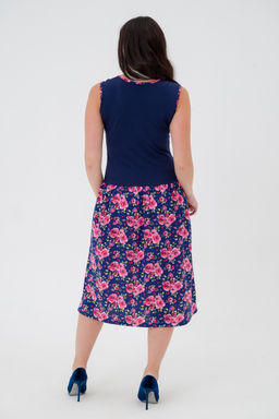 Платье женское Адель малиновые розы - Амадэль фото 4