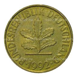 10 пфеннигов 1992 года A Германия