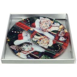 БЛЮДО ДЛЯ ТОРТА С ЛОПАТКОЙ КОЛЛЕКЦИЯ РОЖДЕСТВЕНСКАЯ СКАЗКА 28 СМ - Lefard фото 2