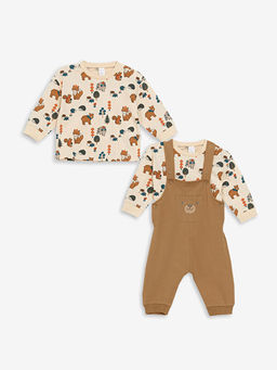 Nak??l? Erkek Bebek Salopet ve Ti??rt 2li Tak?m