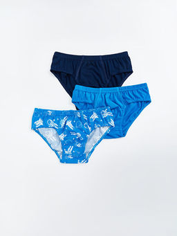 Bask?l? Erkek ?ocuk K?lot 3l?