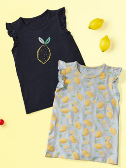 Футболки для девочек 2 шт LUPILU