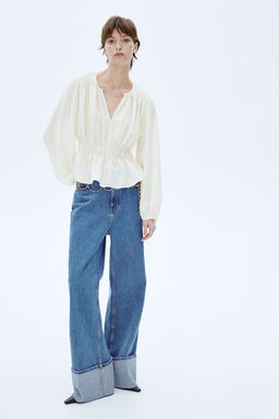 Blusa con detalle fruncido - H&m фото 2